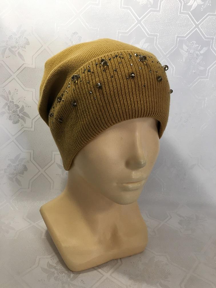 Шапка CAPPELLO горчица