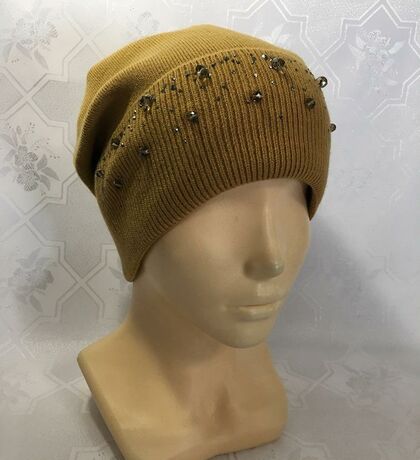 Шапка CAPPELLO горчица